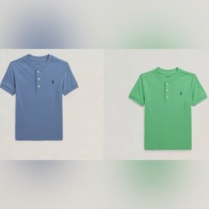 Polo by Ralph Lauren Kids Green and Blue Polo Shirts